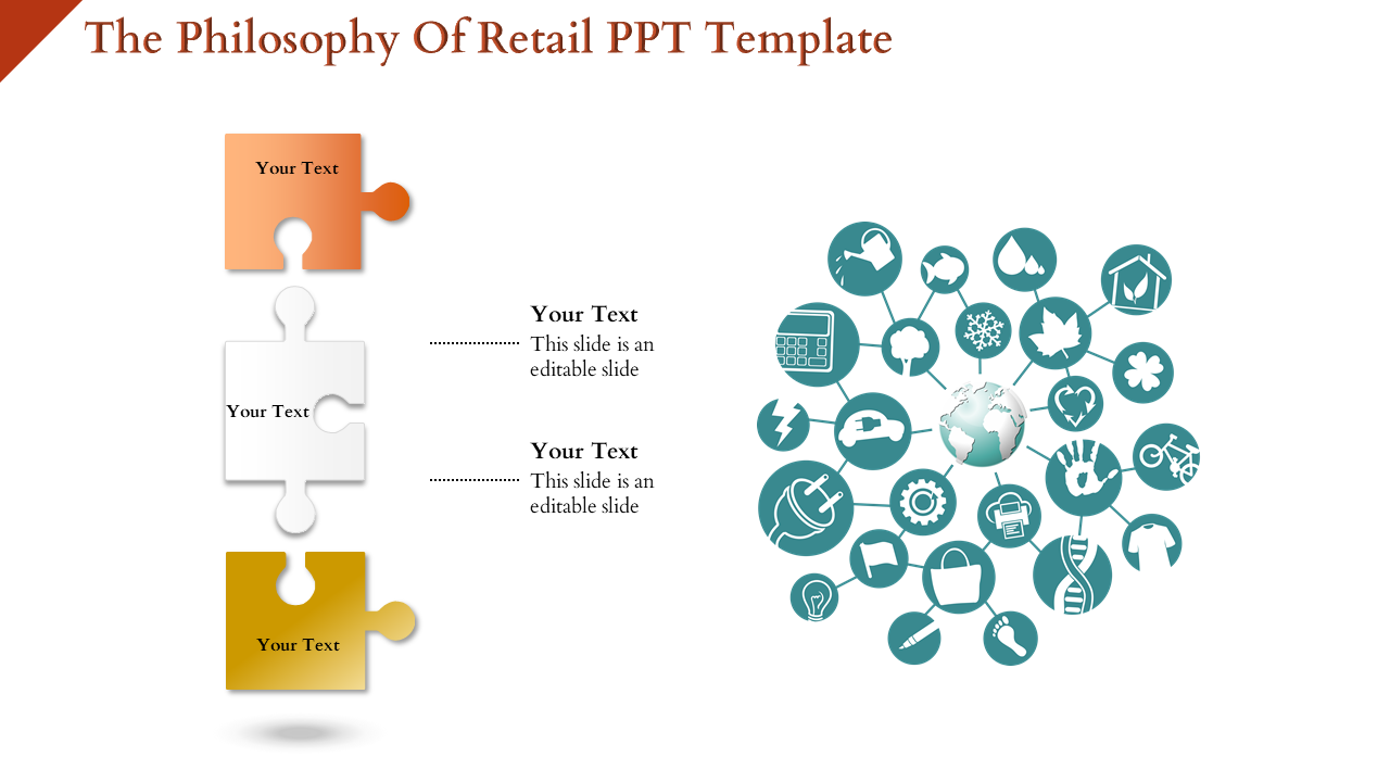 retail ppt template-The Philosophy Of RETAIL PPT TEMPLATE-Orange-4-Style-1